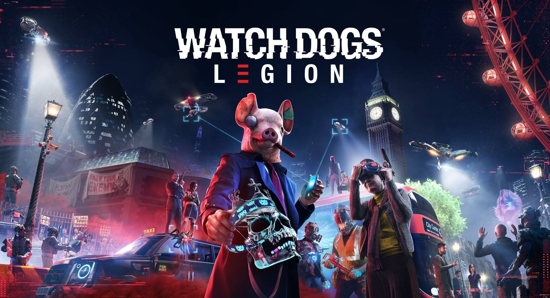 看门狗：军团|Watch Dogs: Legion|集成高清补丁|全DLC|中文汉化1.56版|0764|